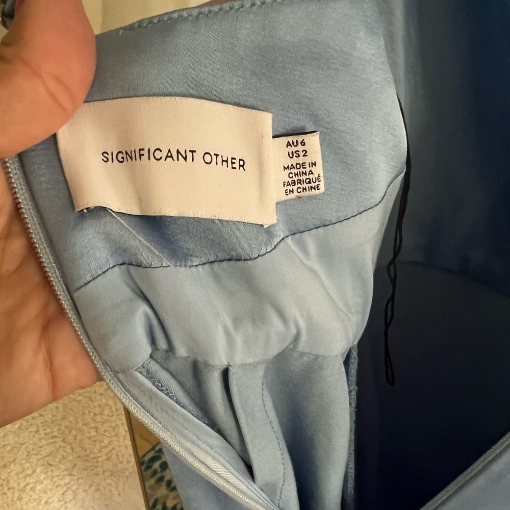 NWT Significant Other Aria Dress in blue